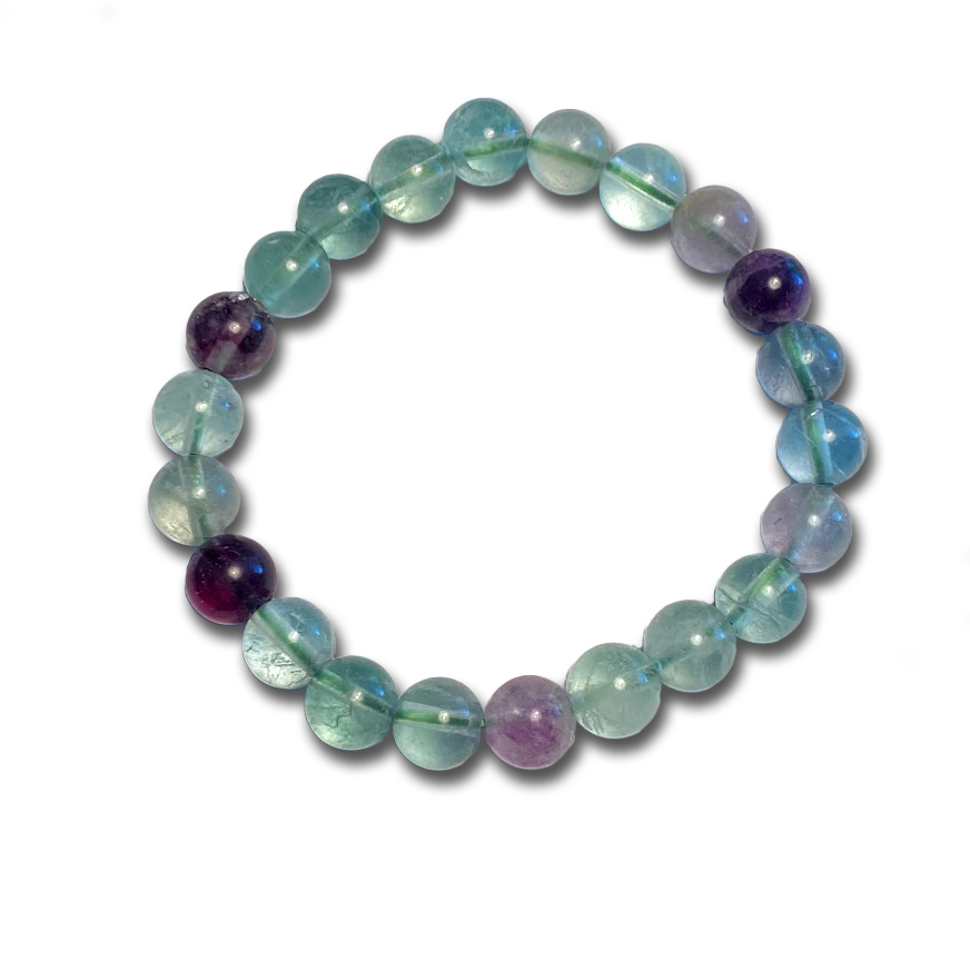 8mm Semi-Precious Stone Beaded Bracelet