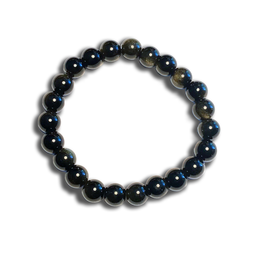 8mm Semi-Precious Stone Beaded Bracelet