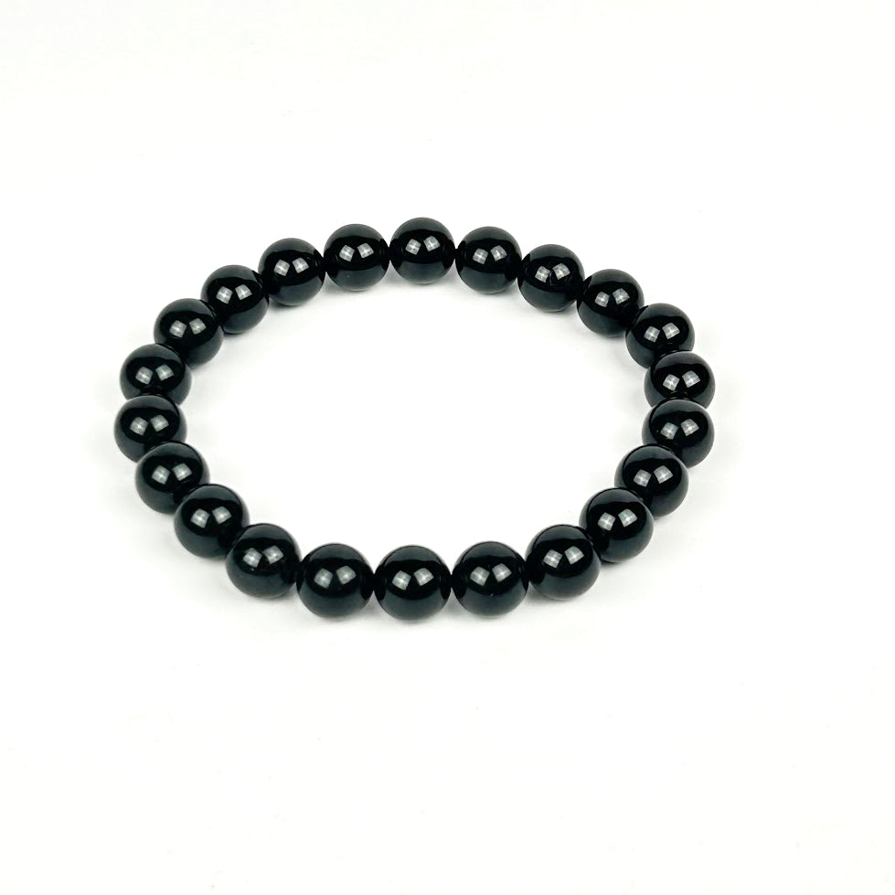 8mm Semi-Precious Stone Beaded Bracelet
