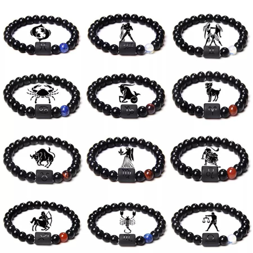 Zodiac beaded bracelet