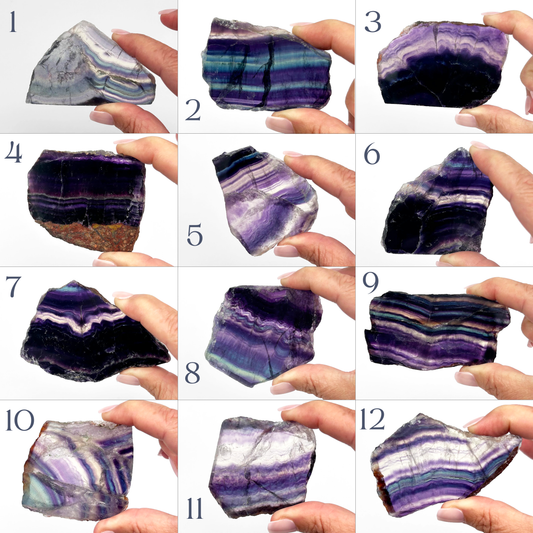 Rainbow Fluorite Slabs