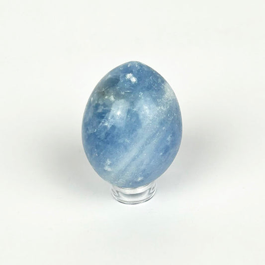 Blue Calcite Egg