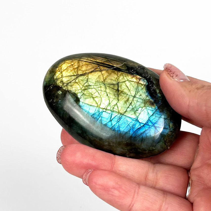 Labradorite Palm Lg AA