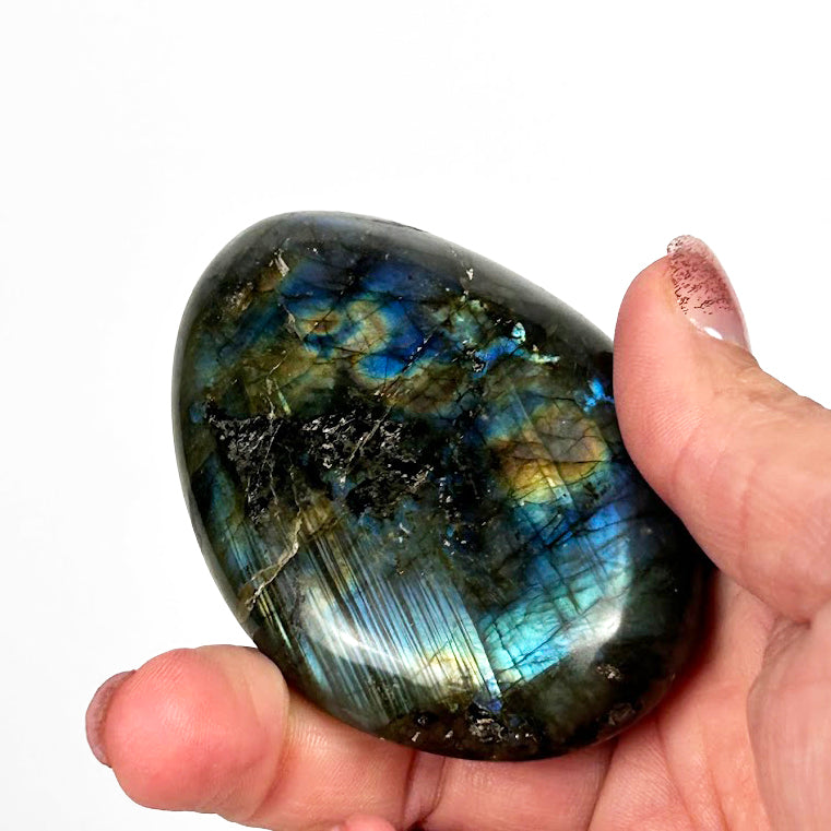 Labradorite Palm Lg AA