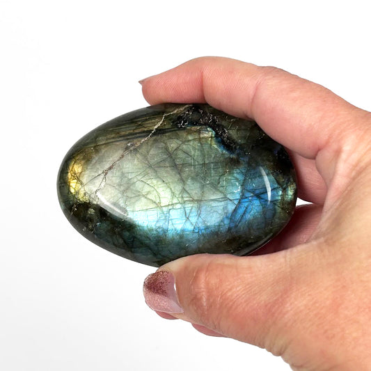 Labradorite Palm Lg AA