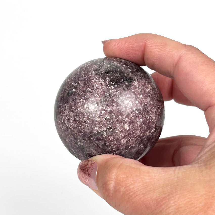 Lepidolite Sphere