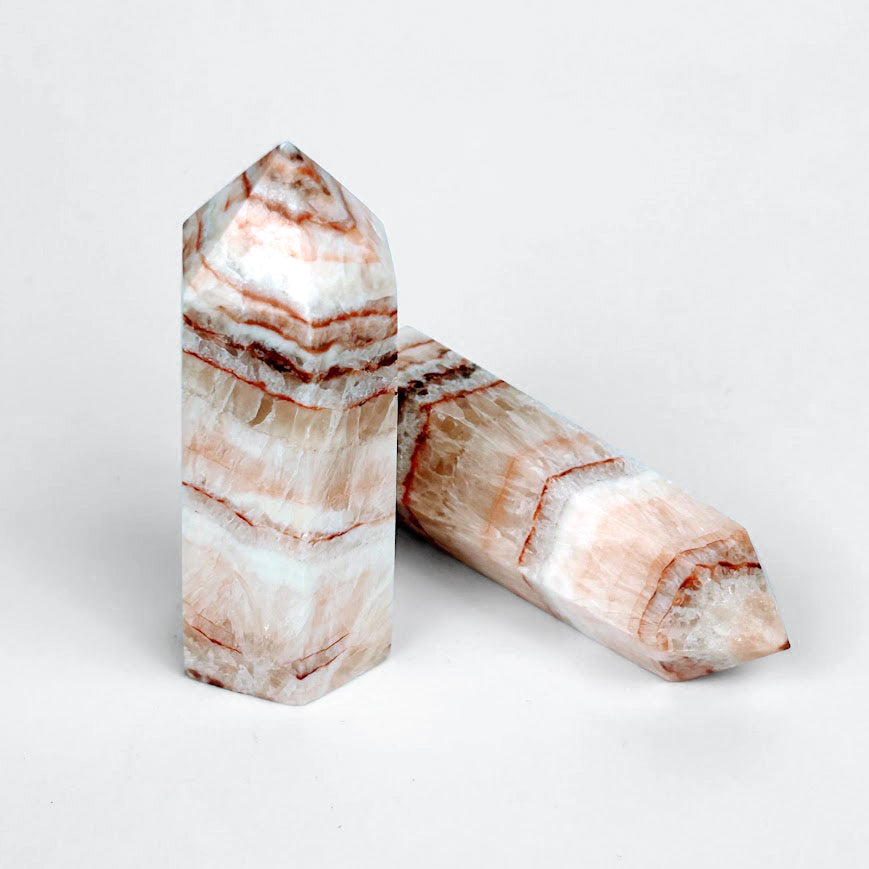 Red Calcite Tower