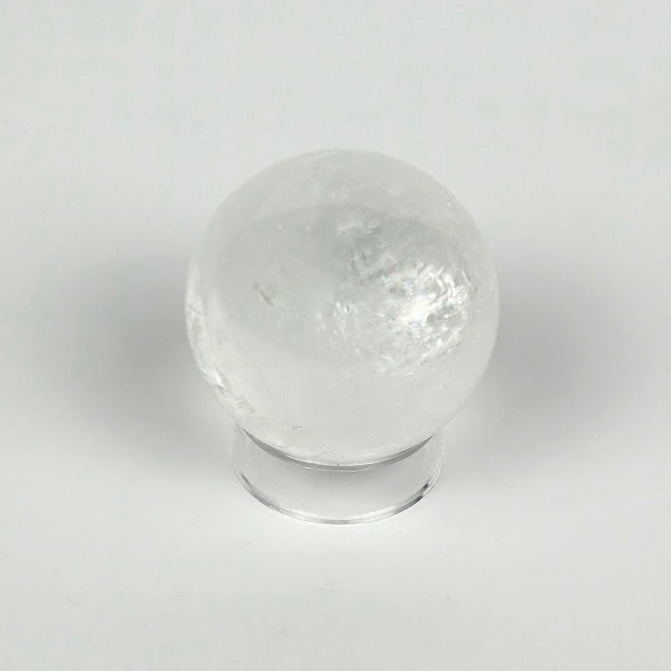 White Calcite Sphere